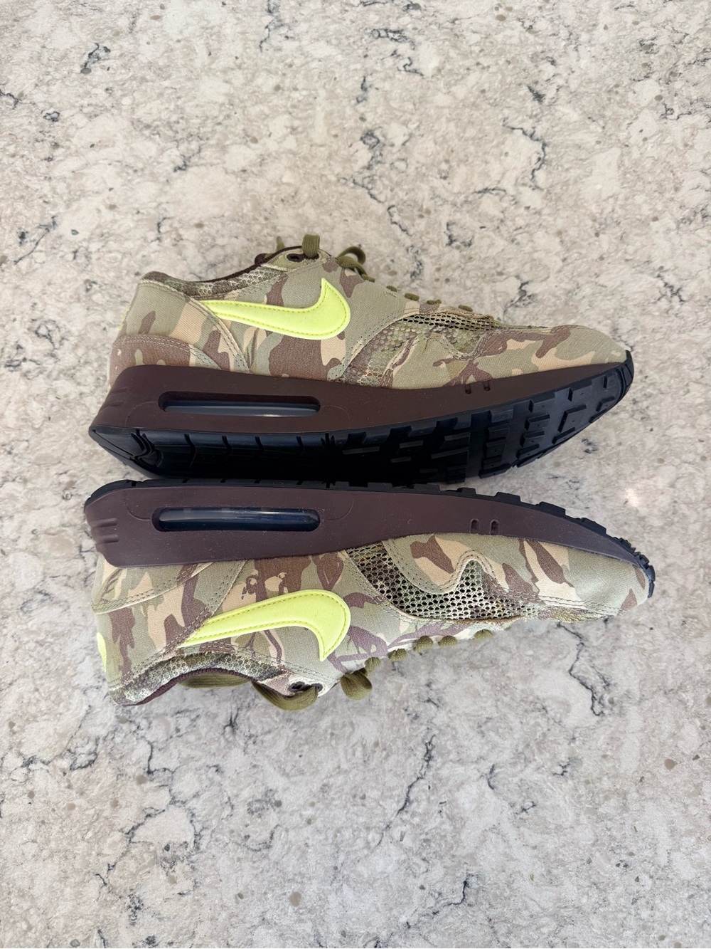 NEW - Size 12 - Nike Air Max 1 '86 OG Big Bubble Camo Sneakers - FN8358-200 - Picture 4 of 5